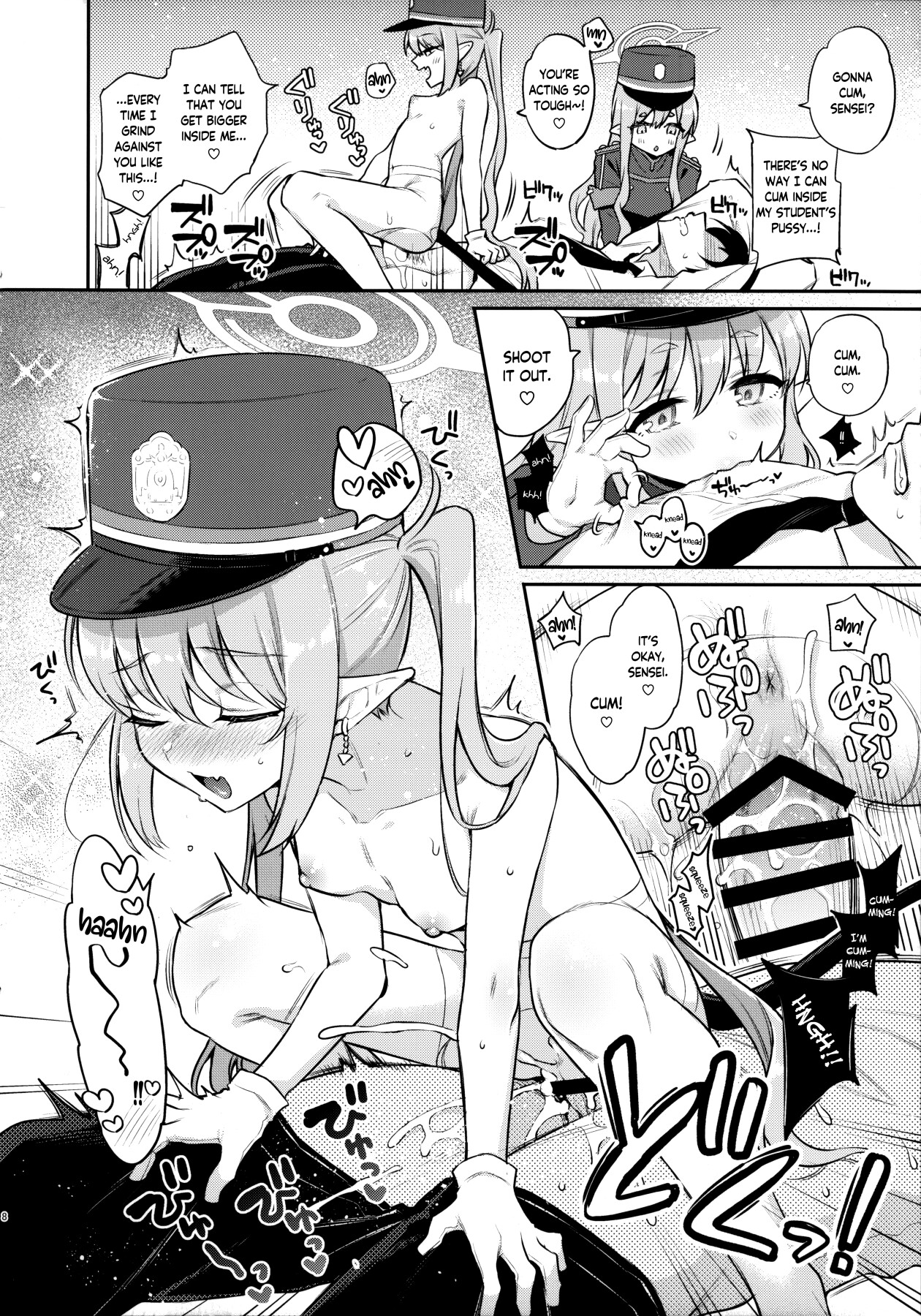 Hentai Manga Comic-Hikari and Nozomi's Milking Express-Read-7